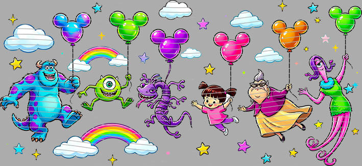 16oz Disney style-D-3040